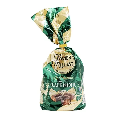 PAPILLOTES NOIR ET LAIT 360G