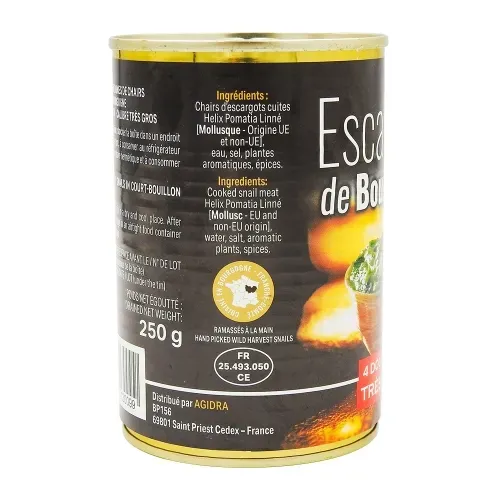ESCARGOTS 4 DZ - PNE : 250 gr