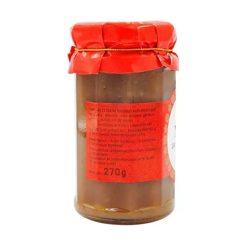 CONFITURE MARRONS MORCEAUX 270GR