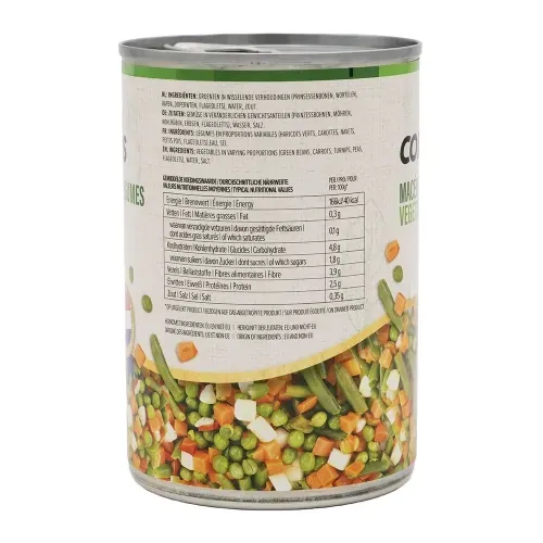 MACEDOINE DE LEGUMES PNE 265G EU ET NON EU
