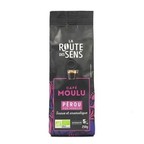 CAFE PEROU BIO MOULU 250G