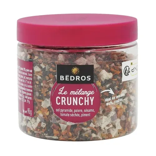 MELANGE EPICES CRUNCHY POT PET 95gr Bédros/CT 12