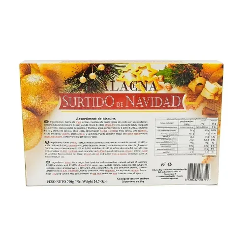MANTECADOS LA ALACENA BTE 700GR