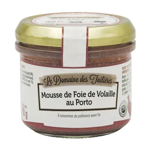 MOUSSE DE FOIE DE VOLAILLE AU PORTO 90G