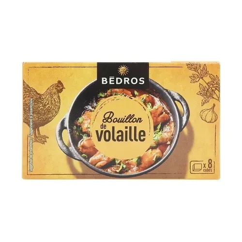 BOUILLON DE VOLAILLE BEDROS 80G