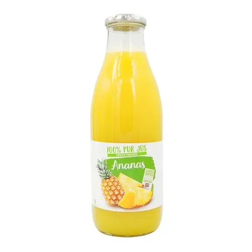 PUR JUS D'ANANAS DU COSTA RICA 1 LITRE