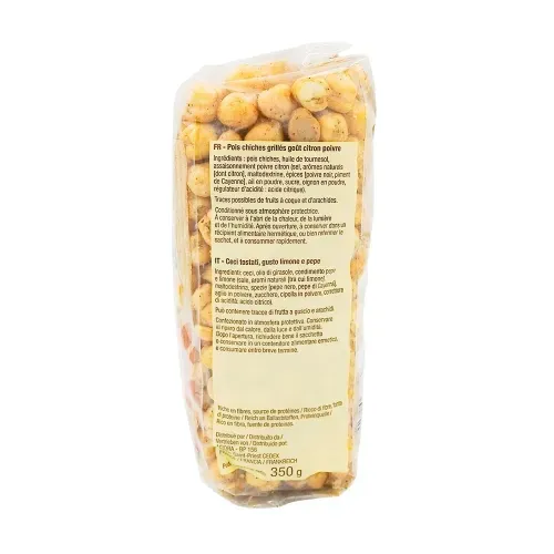 POIS CHICHE GRILLE PEPPER LEMON PQT 350 GR