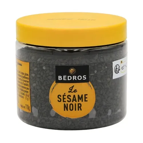 SESAME NOIR POT PET 110 gr Bédros/CT 12