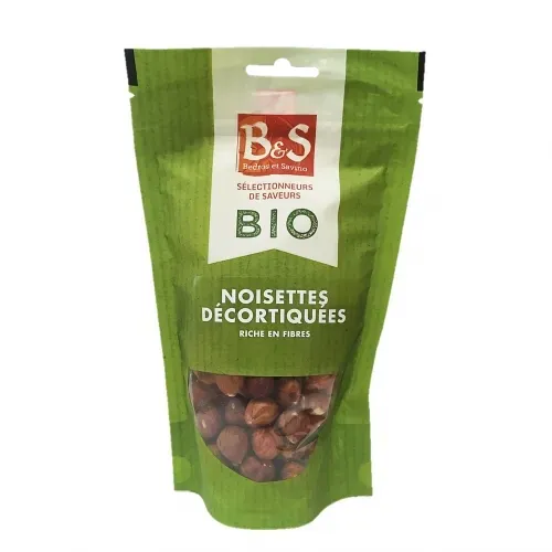 NOISETTE DECORTIQUEE BIO Doypack 125 gr B/S