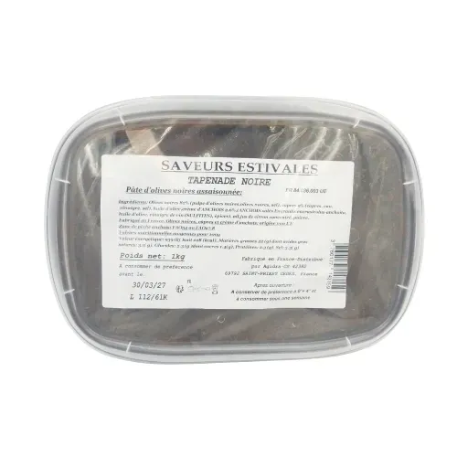TAPENADE NOIRE 1KG FRANCE