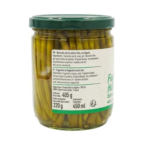 FAGOTS HARICOTS VERTS EXTRA FIN KENYA 450ML