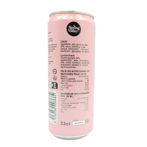 BOISSON LITCHI CANETTE 33CL