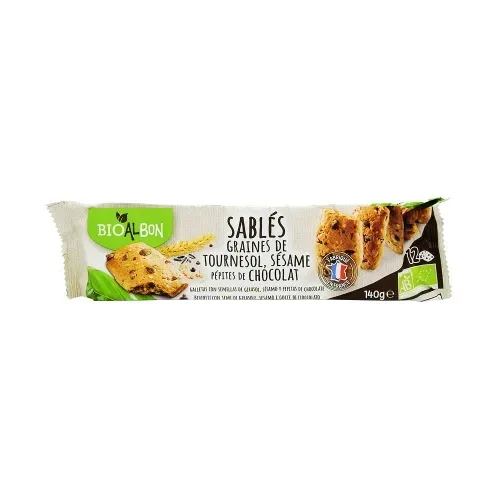SABLE BIO GRAINES PEPITES CHOCOLAT ALBON 140GR