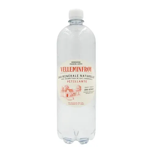 EAU GAZ RPET 1L - VEL