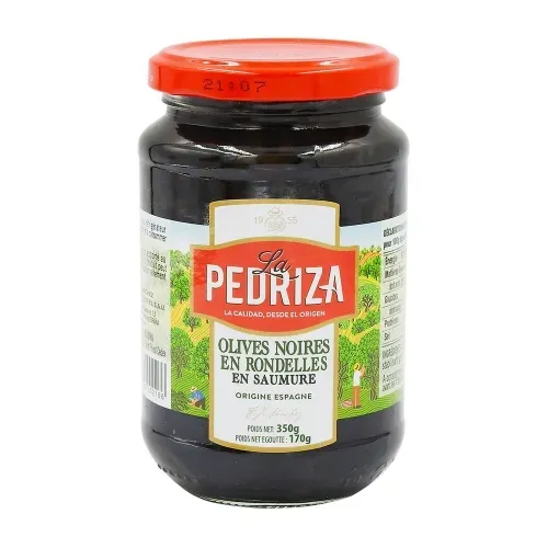 OLIVES NOIRES RONDELLES BOC 170 G