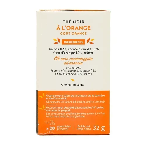 RENUTE THE NOIR ORANGE 20 PYRAMIDES