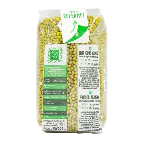 HARICOT MUNGO BIO GRAIN DE FRAIS BIO 500g/CT 15