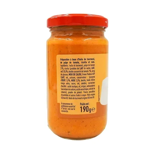 SAUCE PESTO RICOTTA NOIX SAVINO 190G