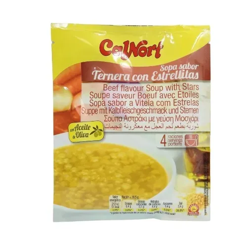 SOUPE DESHYDRATEE BOEUF AVEC ETOILES 66G