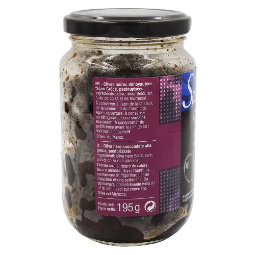 OLIVES MAROC NOIRES FG DENOY POT 37CL