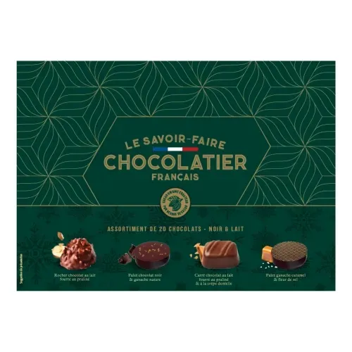 BOITE DE CHOCOLATS A OFFRIR 210G