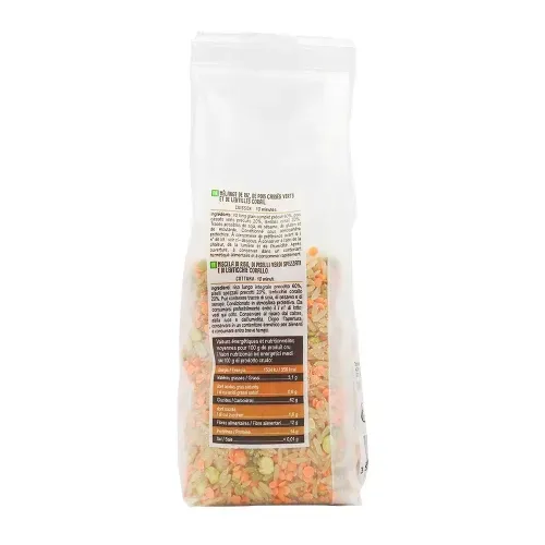 MELANGE RIZ, POIS ET LENTILLES 400GR