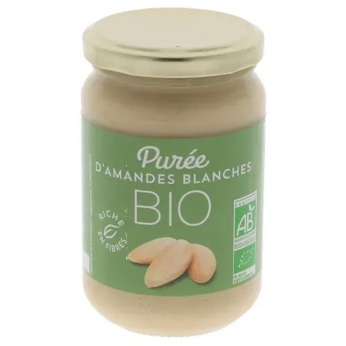 PUREE D'AMANDE BLANCHIE BIO 300G