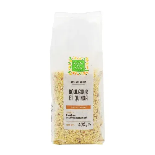 MELANGE BOULGOUR ET QUINOA 400GR