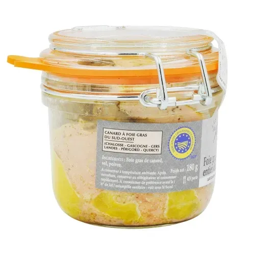 FOIE GRAS DE CANARD ENTIER SU CASTEL  180G