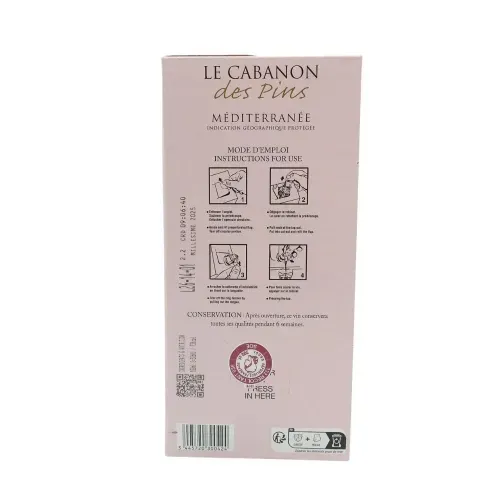 IGP MED ROSE CABANON DES PINS BIB 3 LITRES