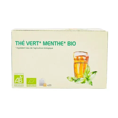 THE VERT MENTHE BIO 20 SACHETS
