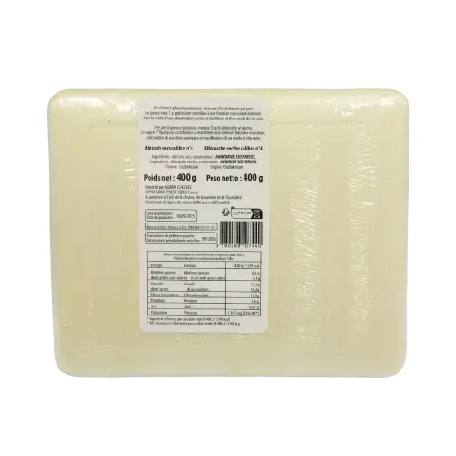 ABRICOT SEC RAVIER  400 GR N4 OUZBEKISTAN
