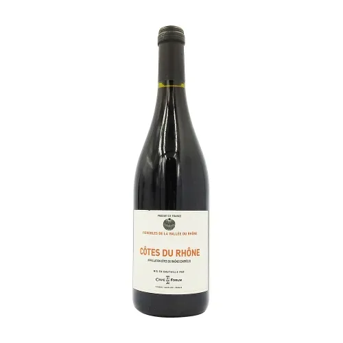 VIN ROUGE COTE DU RHONE CAVE DU FORUM 75CL