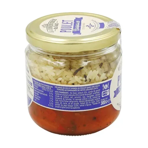 POULET BASQUAISE BOCAL 300 G