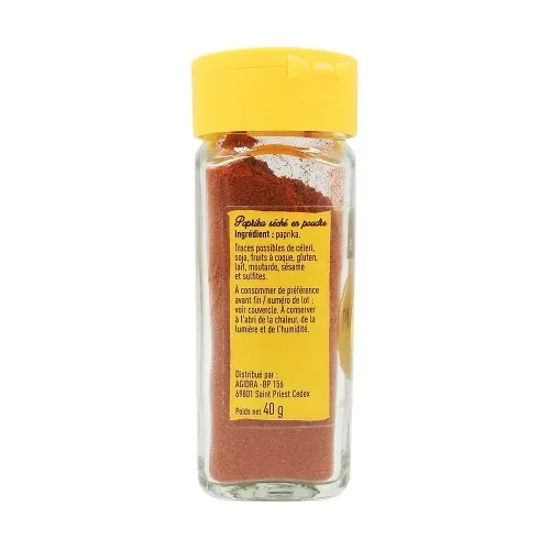 FLACONS 40GR PAPRIKA DOUX BEDROS 