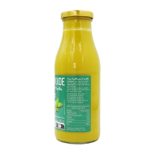 SOUPE FROIDE PETIT POIS ET MENTHE 48 CL