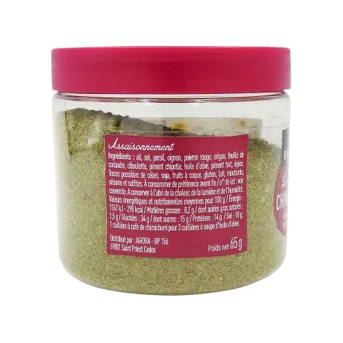 MELANGE CHIMICHURRI POT PET 65 gr Bédros/CT 12