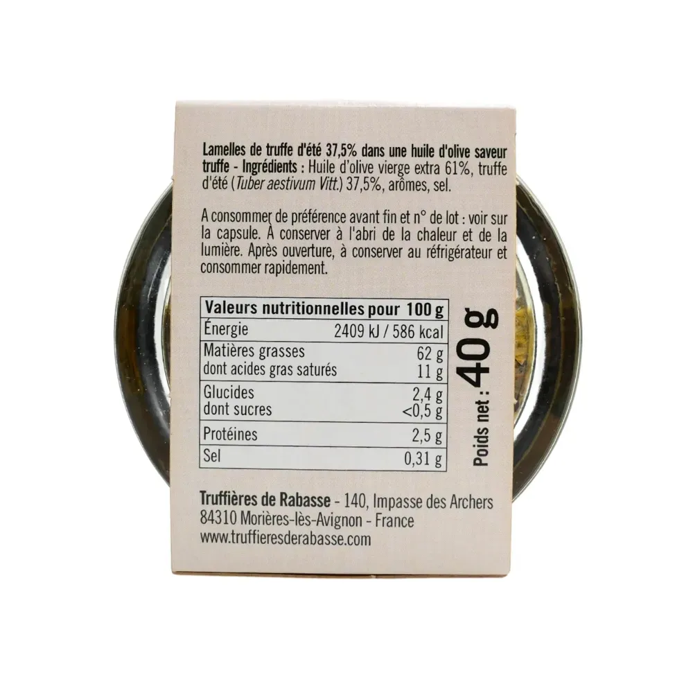 CARPACCIO DE TRUFFE D'ÉTÉ 40GR