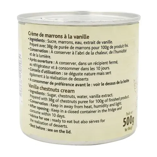 CREME DE MARRONS POT 500 GR