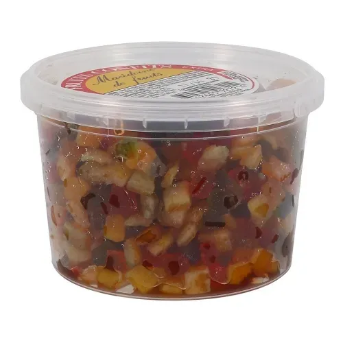 FRUITS CONFITS MACEDOINE POT 200GR