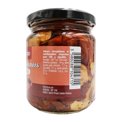 TOMATE SECHEE A L'HUILE 125GR