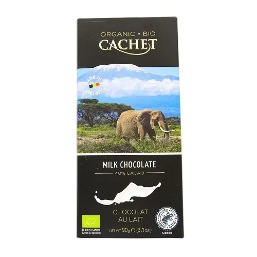 CHOCOLAT AU LAIT BIO 40% TANZANIE 90G