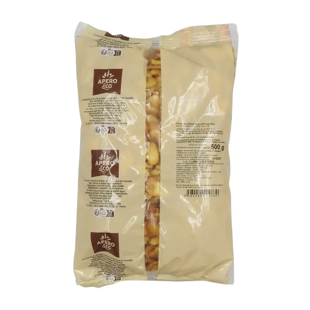 FEVES GRILLEES SALEES AP&CO 500GR