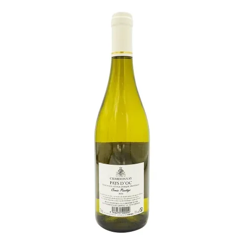 IGP VIN BLANC PAYS D'OC CHARDONNAY PRESTIGE 75CL