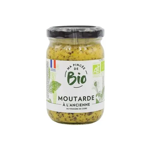 MOUTARDE ANCIENNE BIO 200 GR