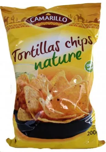 CAMARILLO  TORTILLA CHIPS NATURE 200 GR