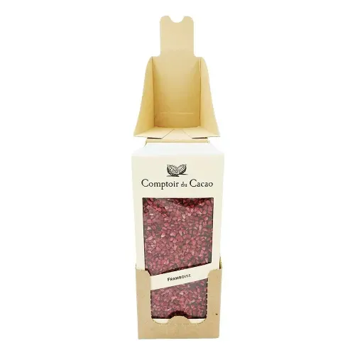 TABLETTE CHOC NOIR FRAMBOISE 90G