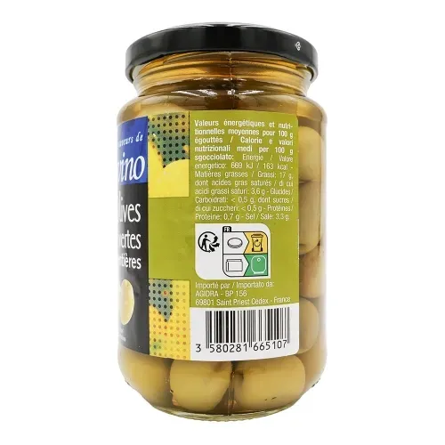 OLIVES MAROC VERTES ENTIERES POT 37CL