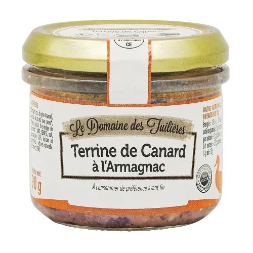 TERRINE DE CANARD ARMAGNAC 90G