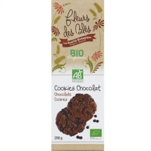 BISCUIT COOKIE TOUT CHOCO BIO 200G